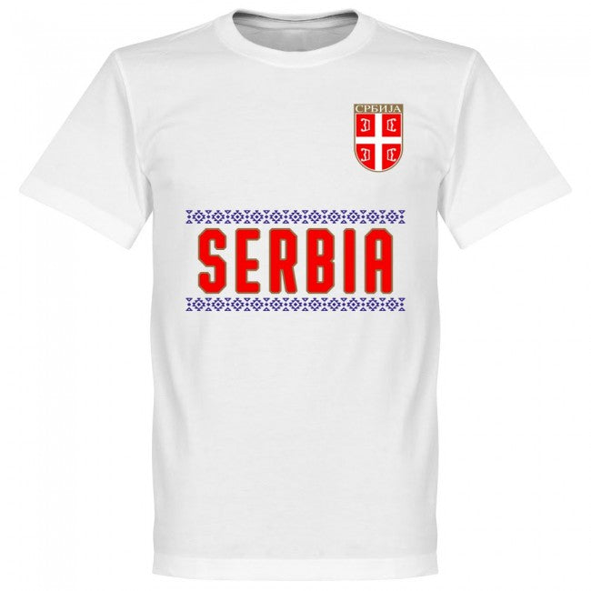 Serbia Team T-Shirt - White