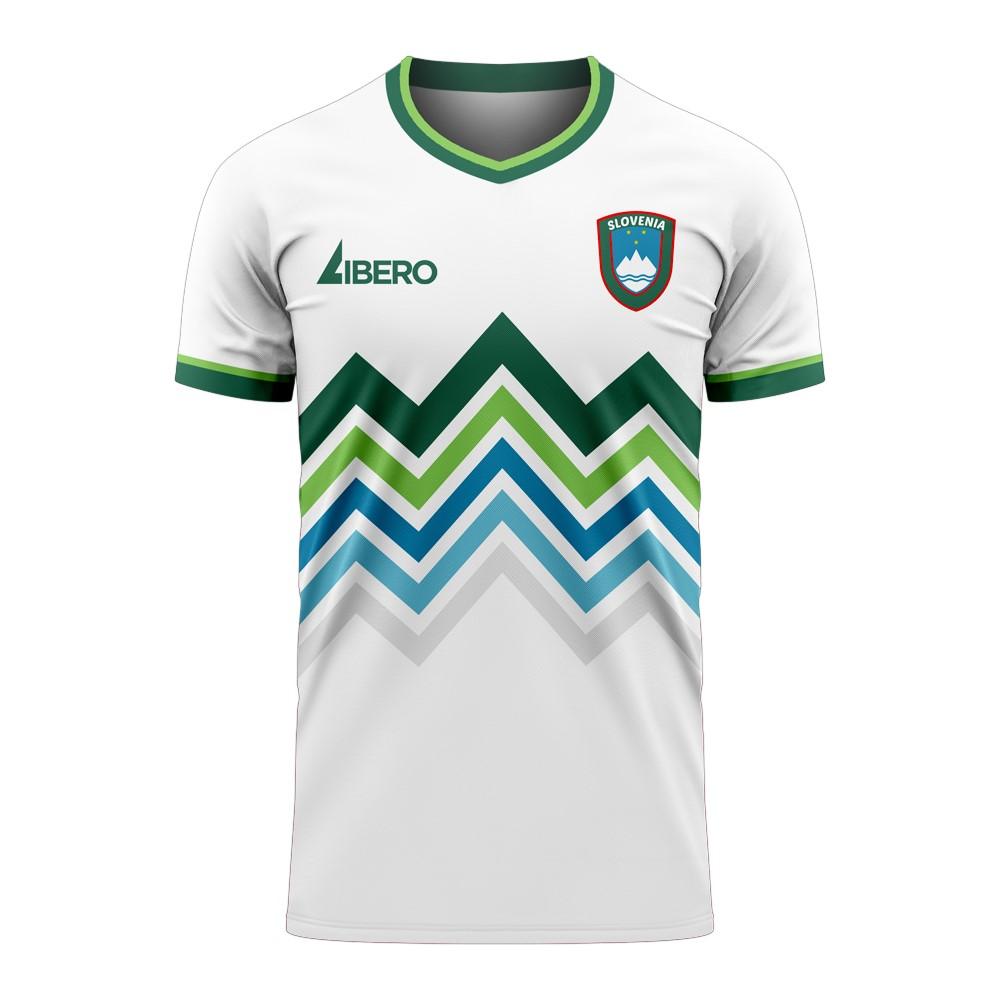 Slovenia 2020-2021 Home Concept Football Kit (Libero) - Kids (Long Sleeve)