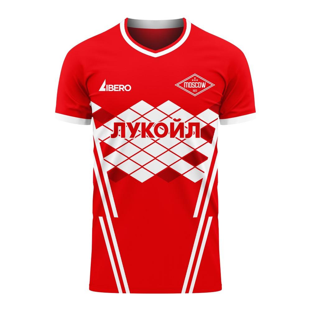 Spartak Moscow 2025-2026 Home Concept Football Kit (Libero)