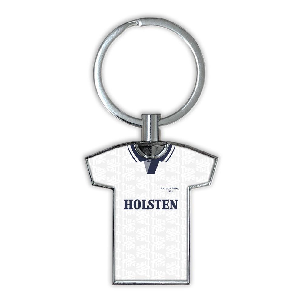 Spurs 1991 Football Shirt Keyring