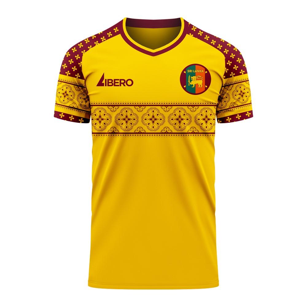 Sri Lanka 2020-2021 Home Concept Football Kit (Libero) - Adult Long Sleeve