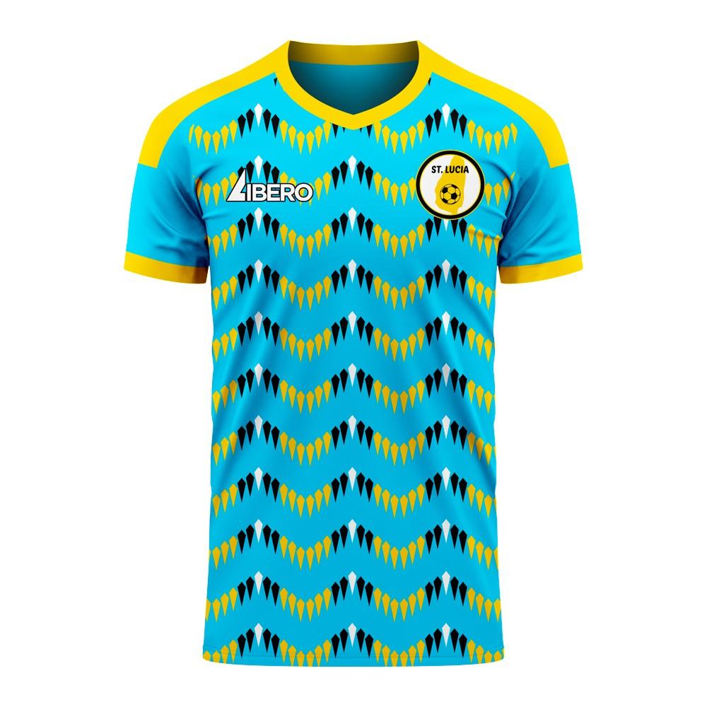 Saint Lucia 2020-2021 Home Concept Football Kit (Libero)