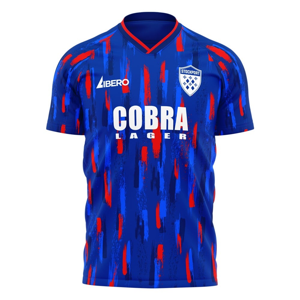 Stockport 2025-2026 Home Concept Football Kit (Libero)