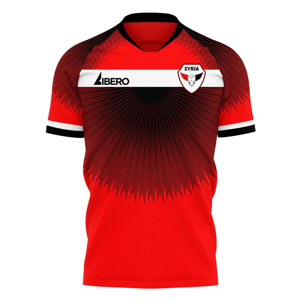 Syria 2025-2026 Home Concept Football Kit (Libero) - Little Boys
