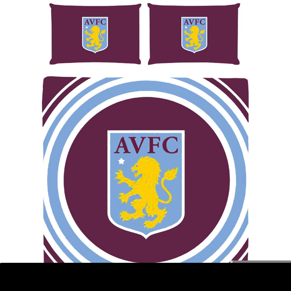 Aston Villa FC Pulse Double Duvet Set
