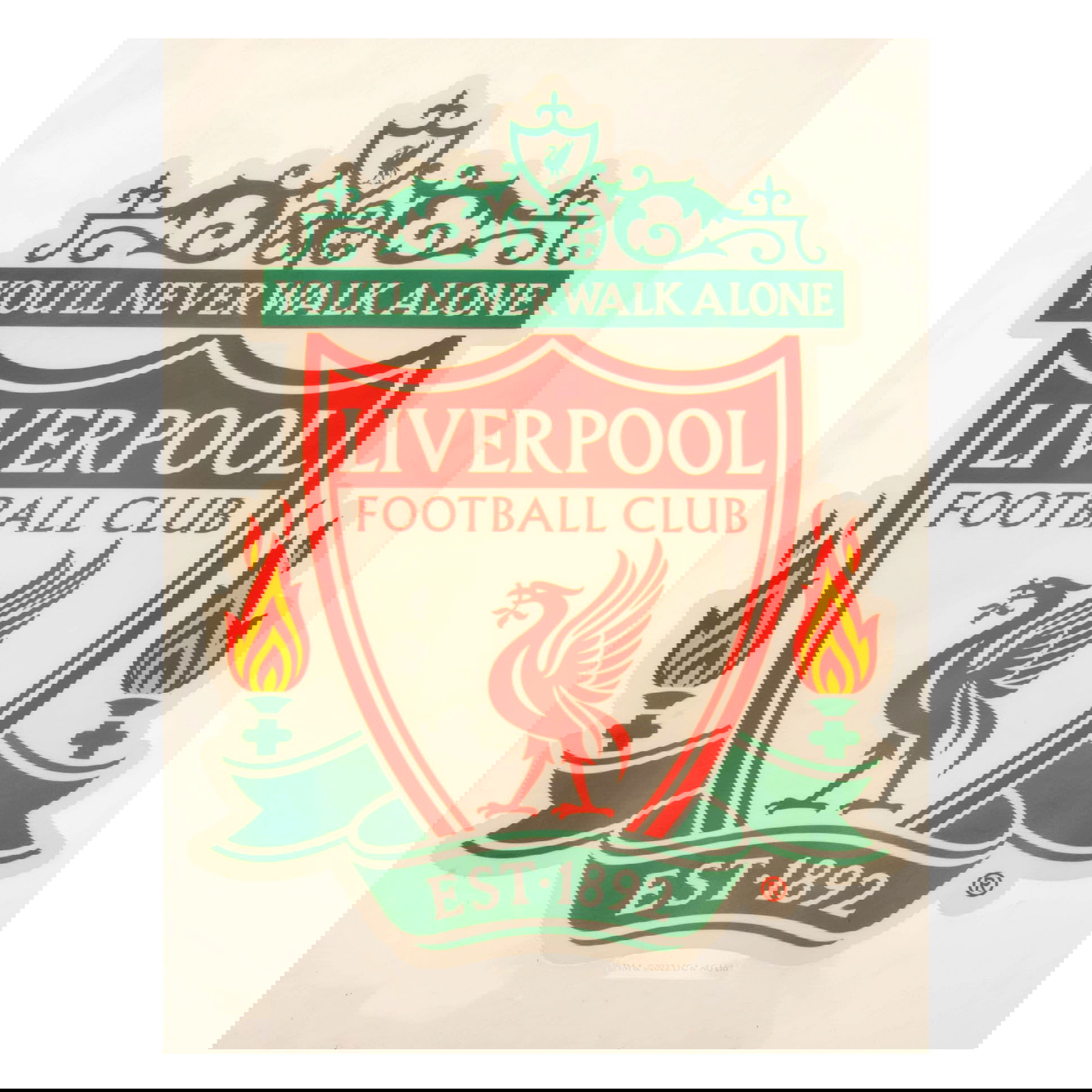 Liverpool FC Crest A4 Car Decal