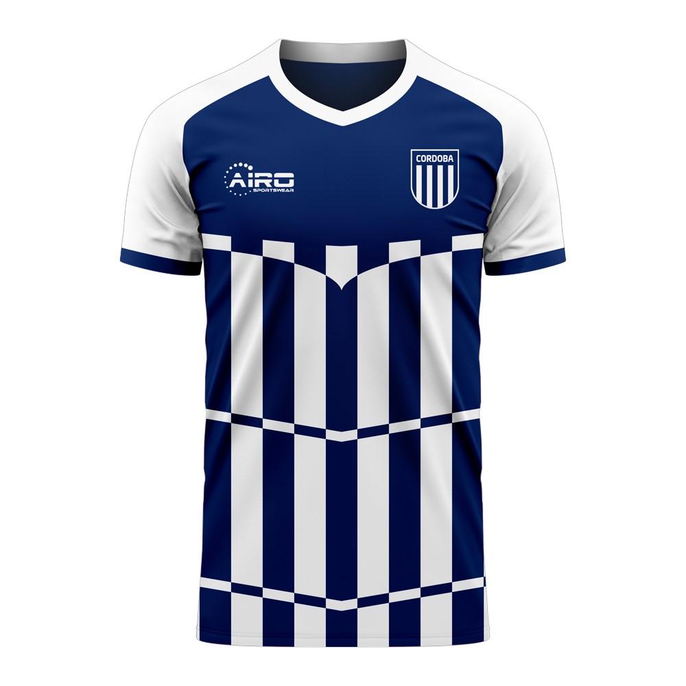 Talleres de Cordoba 2020-2021 Home Concept Football Kit (Airo) - Kids (Long Sleeve)
