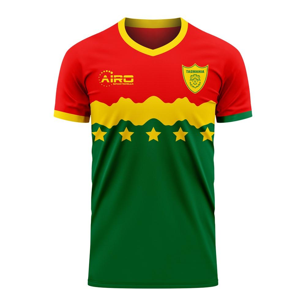 Tasmania 2025-2026 Home Concept Football Kit (Airo) - Kids (Long Sleeve)