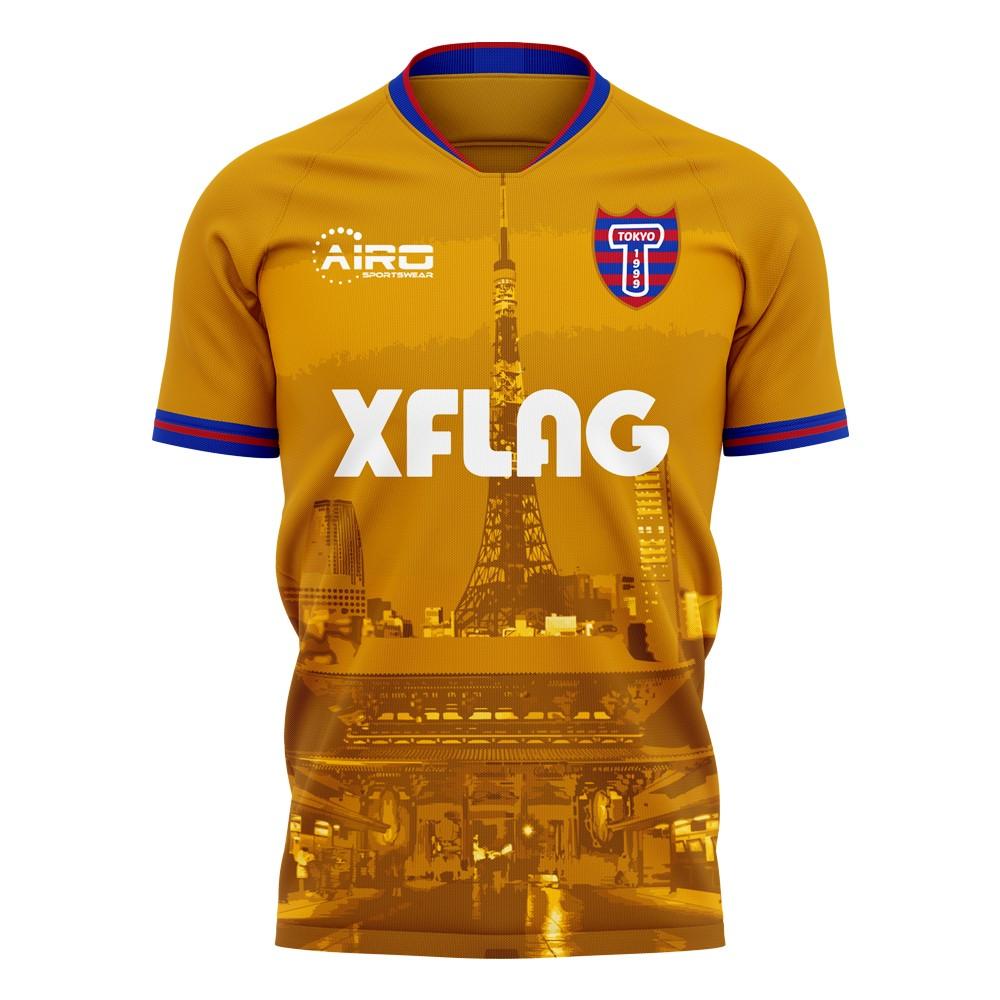 Fc Tokyo 21 Away Concept Football Kit Airo Adult Long Sleeve Tokyo21awayairo Longsleeves 75 65 Teamzo Com