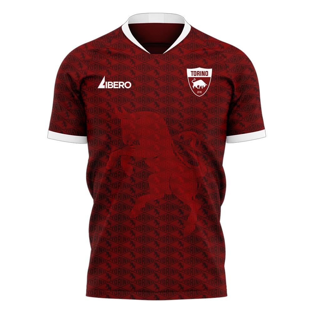 Torino 2020-2021 Home Concept Football Kit (Libero) - Adult Long Sleeve