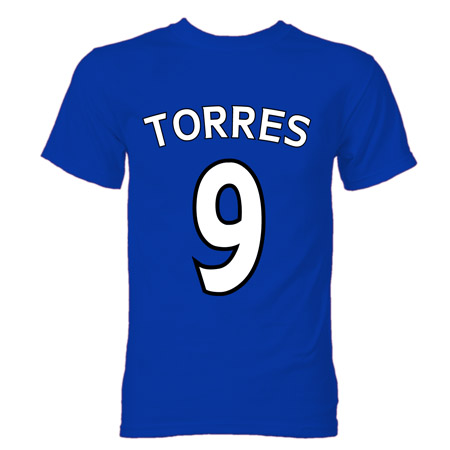 Fernando Torres Chelsea Hero T-Shirt (Blue)