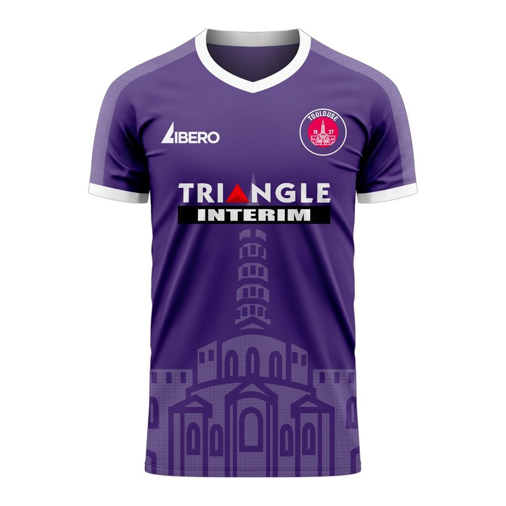 Toulouse 2020-2021 Home Concept Football Kit (Libero) - Womens