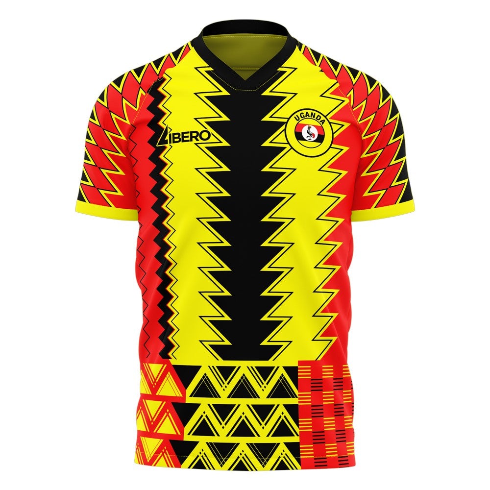 Uganda 2025-2026 AFCON Concept Football Kit (Libero)