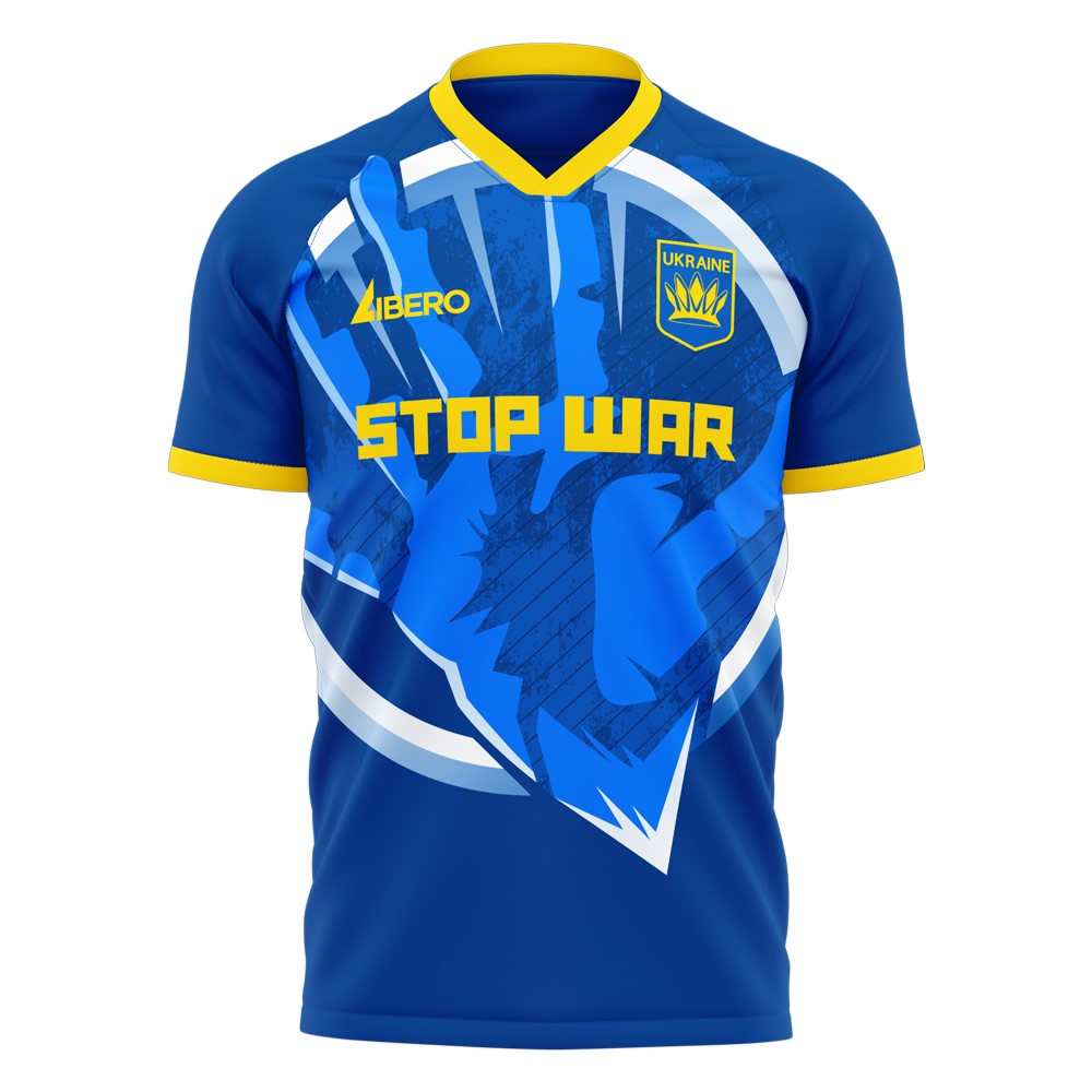 Ukraine Stop War Graphic Concept Kit (Libero) - Blue