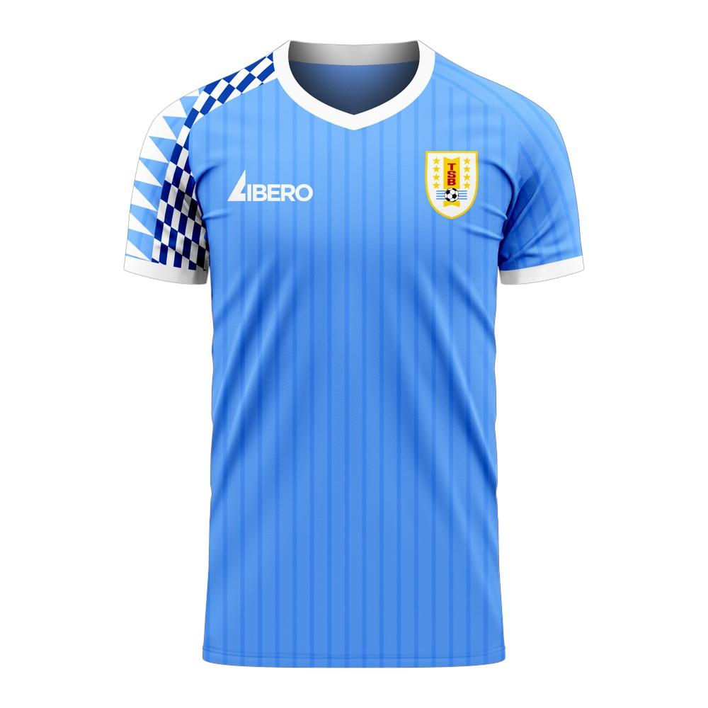 Uruguay 2025-2026 Home Concept Football Kit (Libero) - Kids