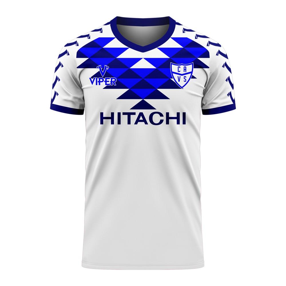 Velez Sarsfield 2025-2026 Home Concept Football Kit (Viper) - Kids (Long Sleeve)