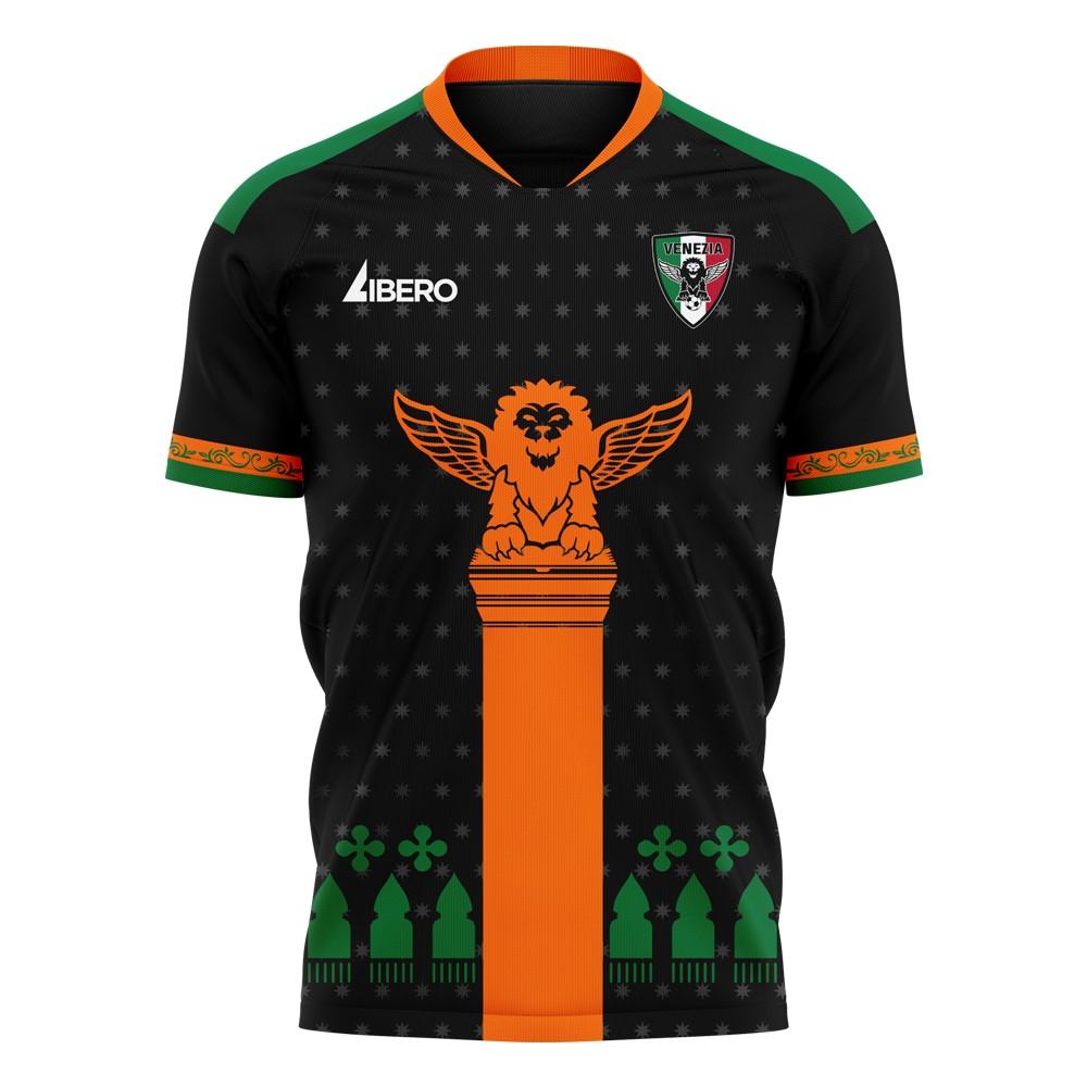 Venezia 2025-2026 Home Concept Football Kit (Libero) - Adult Long Sleeve