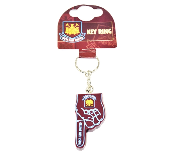 West Ham No 1 Fan Keyring