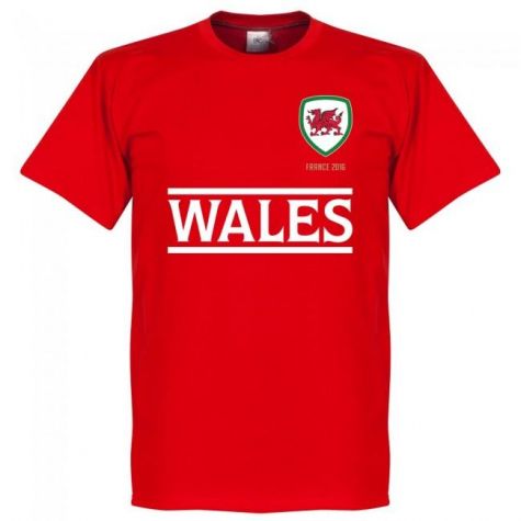 Wales Bale Team T-shirt - Red