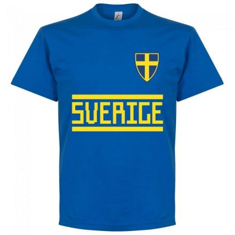 Sweden Ibrahimovic 10 Team T-Shirt - Royal