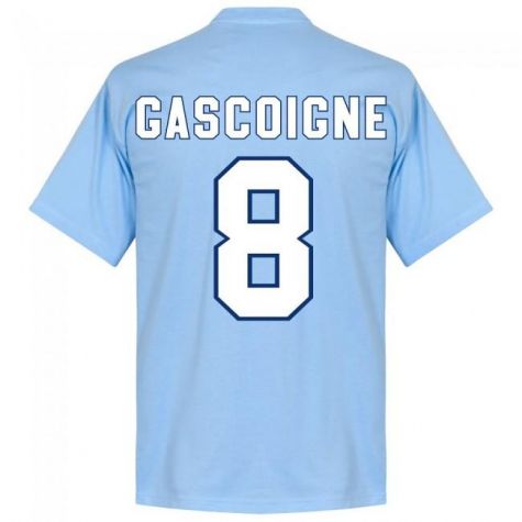 Lazio Gascoigne 8 Team T-Shirt - Sky