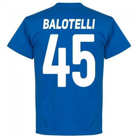 Brescia Balotelli 45 Team T-Shirt - Royal