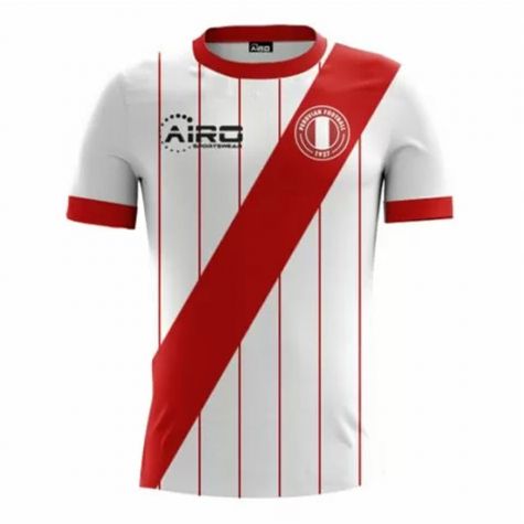 2023-2024 Peru Airo Concept Home Shirt (Carrillo 18) - Kids