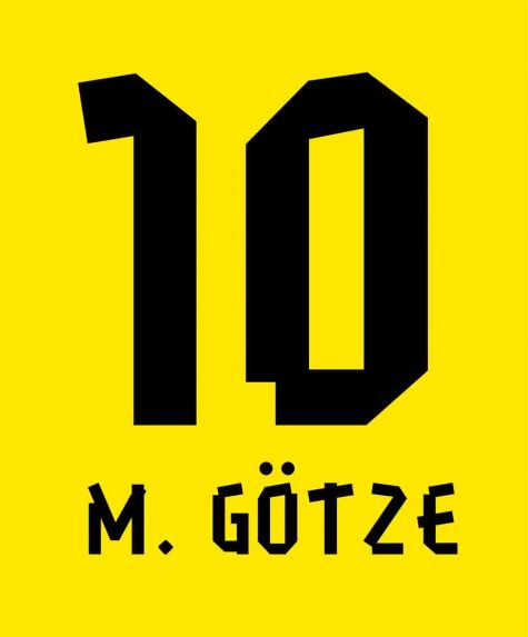 Mario Gotze Borussia Dortmund Hero T-Shirt (Yellow)