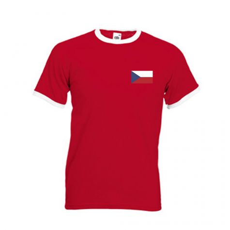 Pavel Nedved Czech Republic Ringer Tee (red)