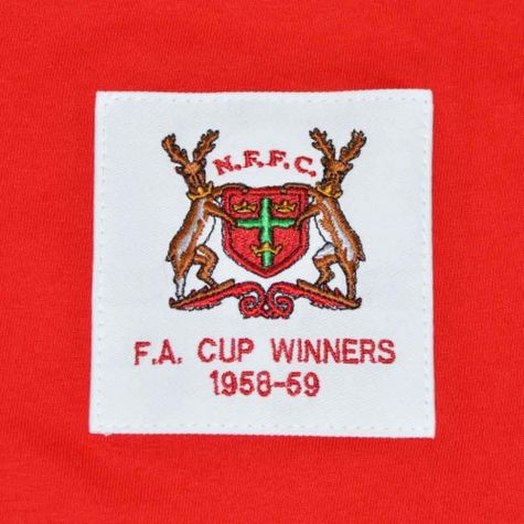 Nottingham Forest 1959 FA Cup Final Retro Football Shirt