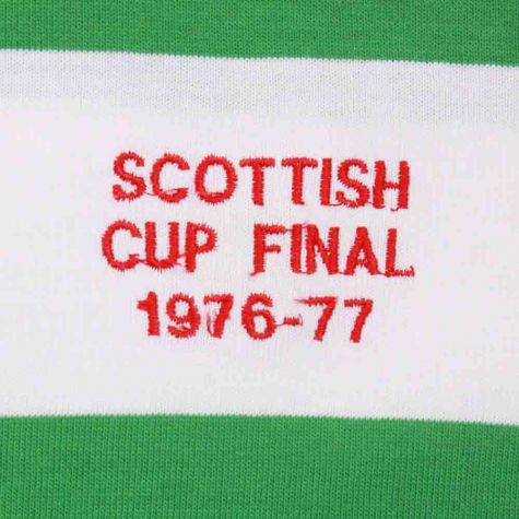 Celtic 1976-1977 Scottish Cup Final Retro Football Shirt