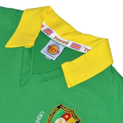 Cameroon 1982 World Cup Retro Football Shirt