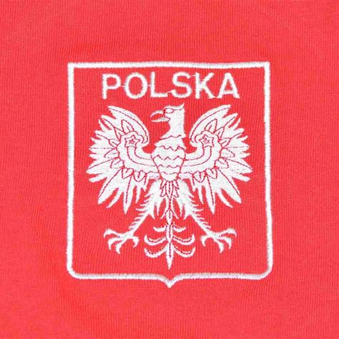 Poland 1970s Red Retro Football Shirt