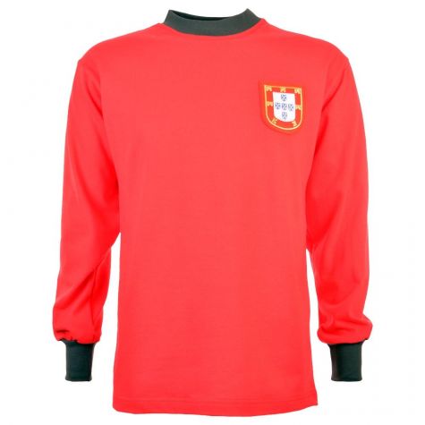 Portugal 1966 World Cup Eusebio 13 Retro Football Shirt