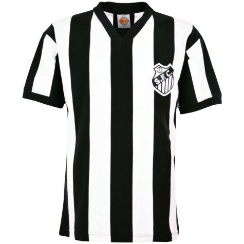 Santos 1970s Retro Football Shirt (PELE 10)