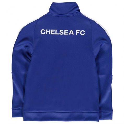 Chelsea 2017-2018 Authentic Track Jacket (Blue) - Kids