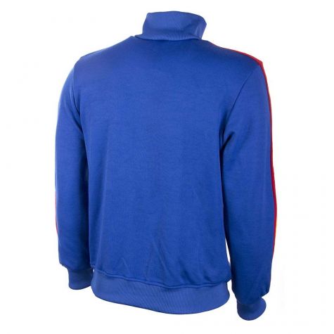 Belgium 1970 Retro Football Jacket (Blue)