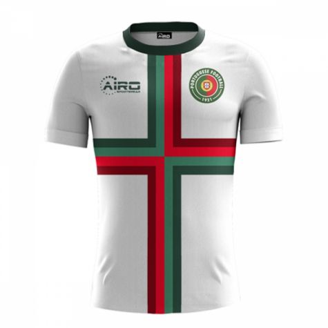 2023-2024 Portugal Airo Concept Away Shirt (Your Name) -Kids