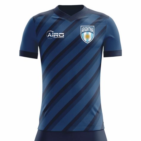 2025-2026 Argentina Away Concept Football Shirt (Your Name) -Kids