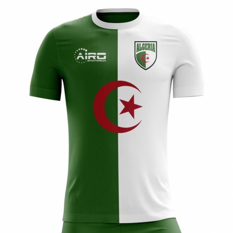 2023-2024 Algeria Home Concept Football Shirt (Bentaleb 10)