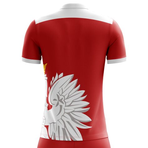 2023-2024 Poland Away Concept Football Shirt (Bereszynski 18) - Kids