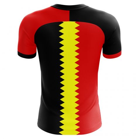 Belgium 2018-2019 Flag Concept Shirt - Womens