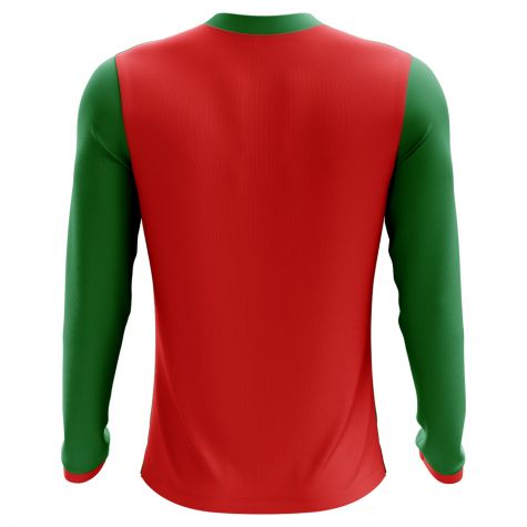 Morocco 2018-2019 Long Sleeve Home Concept Shirt (Kids)