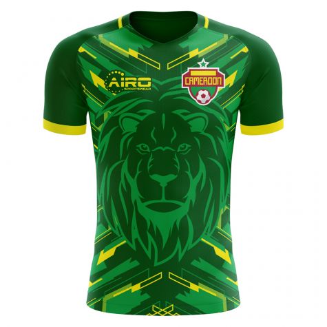 2023-2024 Cameroon Home Concept Football Shirt (Kameni 1) - Kids