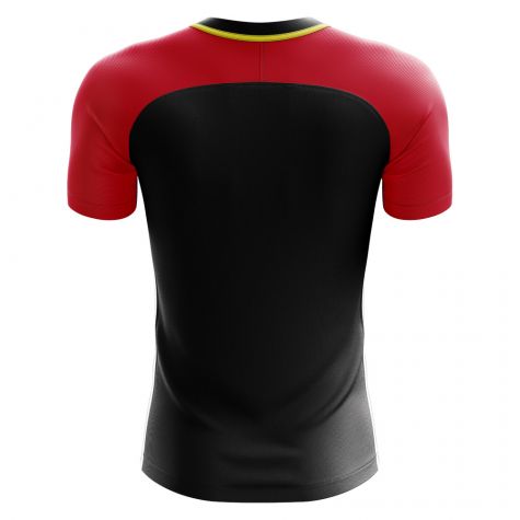 2025-2026 Angola Home Concept Football Shirt - Kids (Long Sleeve)