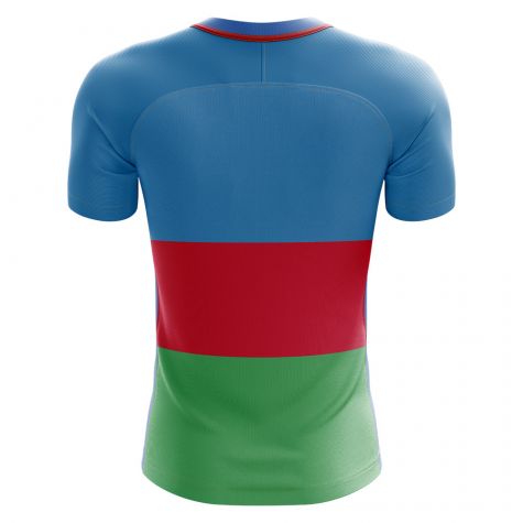 Azerbaijan 2018-2019 Home Concept Shirt - Kids (Long Sleeve)