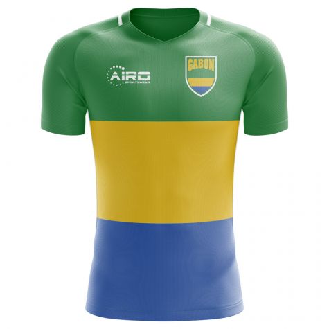 2023-2024 Gabon Home Concept Football Shirt (Aubameyang 9) - Kids