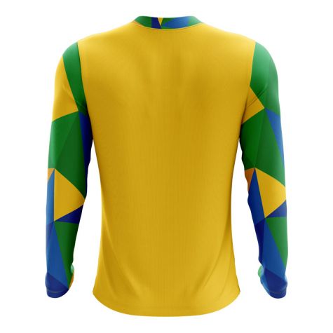 Brazil 2018-2019 Long Sleeve Home Concept Shirt