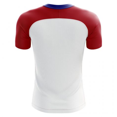 Paraguay 2018-2019 Home Concept Shirt - Adult Long Sleeve