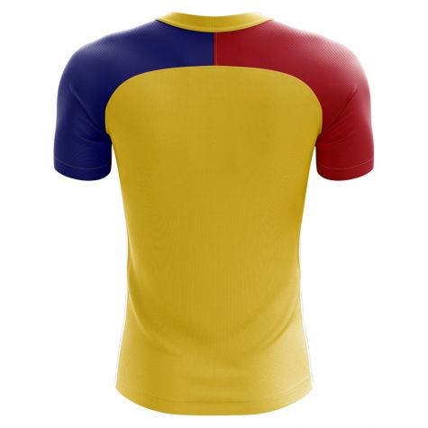 2025-2026 Romania Home Concept Football Shirt (Your Name) -Kids